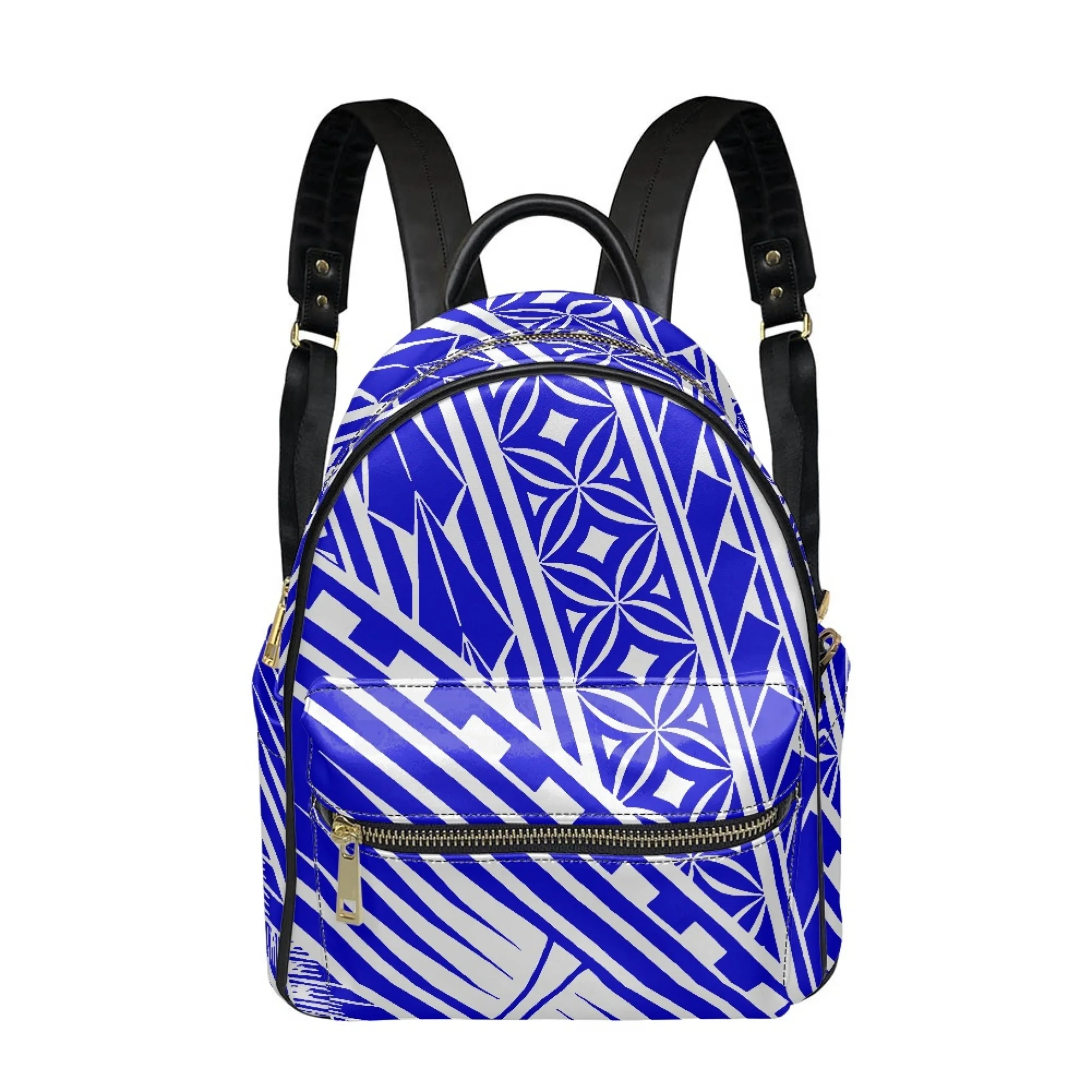 

Polynesian Custom Women'S Backpack Compact Portable Storage Bag Elegant High Street Backpack Samoan Print 2024 New