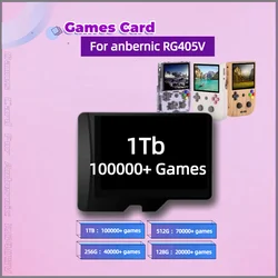 Anbernic RG405V Game Card TF Memory 1T 512G All Emulator Pre-installed Retro Games PS2 PSP portable Console Handheld 256G 128G