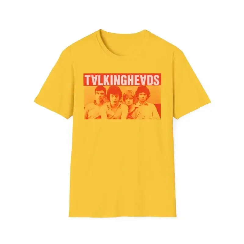 Talking Heads Red & Yellow Unisex T-Shirt