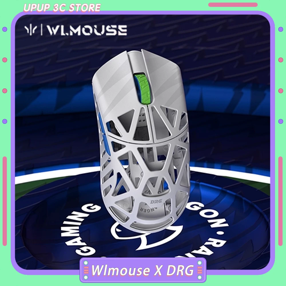

Wlmouse X DRG Jointly Sign Мышь из магниевого сплава MAX MINI 8K PAW3950 Мышь Беспроводная Bluetooth игровая мышь Киберспорт ПК Геймер ​