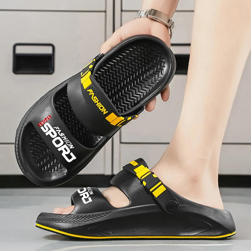 

Outdoor Activity Exclusive Summer Flat Sandals Unisex Flat Anti Slip Stable Student Daily Shoes