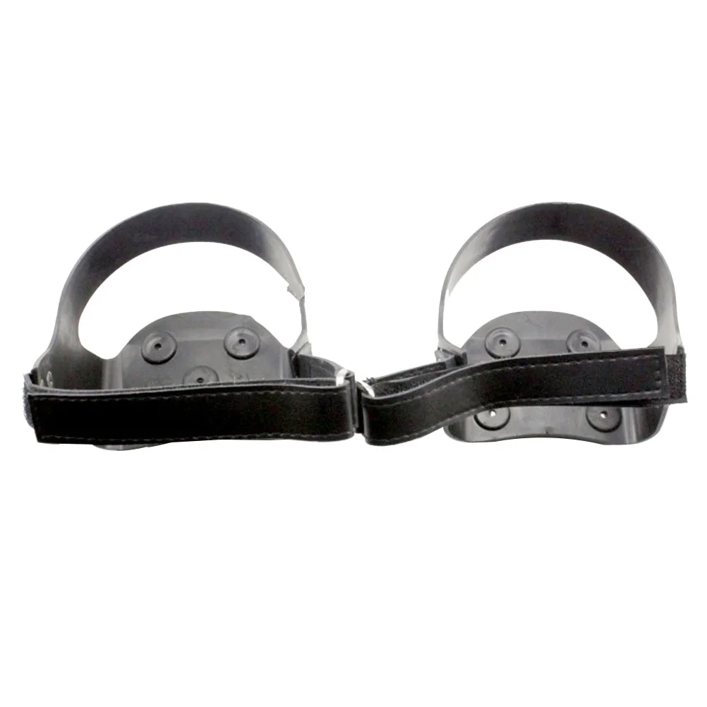 1 Paar Steigeisen, 5 Zähne, rutschfeste Schuhgriffe zum Wandern, Klettern, Bergsteigen, Eisfischen, Schwarz – 42 Silikon