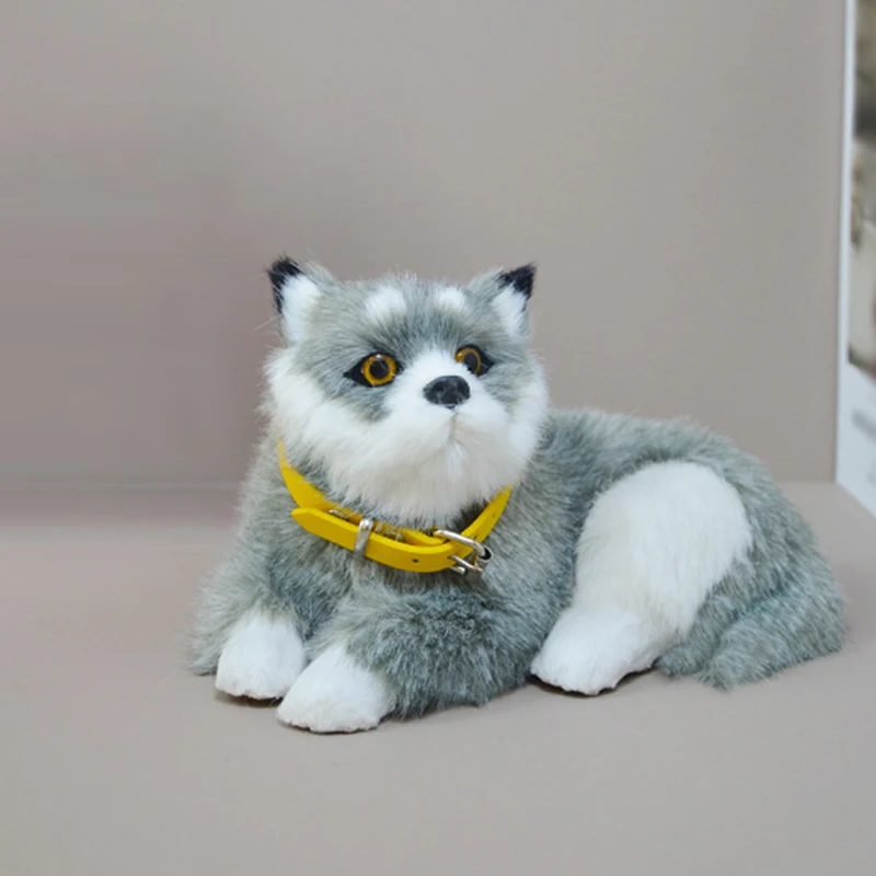 محاكاة الكلب ألعاب الدمى لطيف النوم دمية على شكل كلب Kawaii الحيوان محشوة لينة جرو لعبة تفاعلية للمنزل والسيارة الديكور