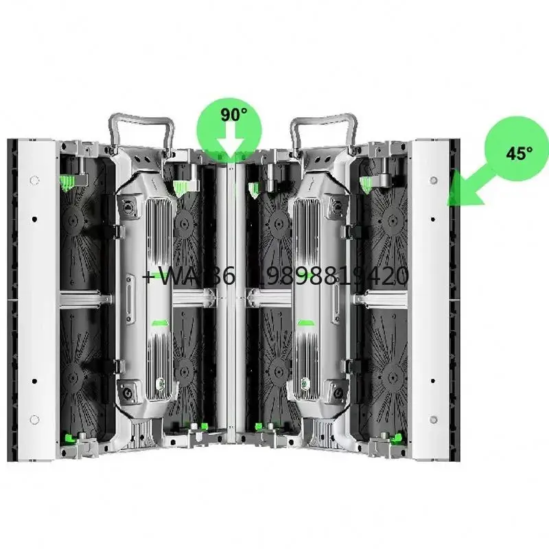 

Stage Background LED Panel Outdoor Rental Wall 500x1000mm P3.91 Full Color Display