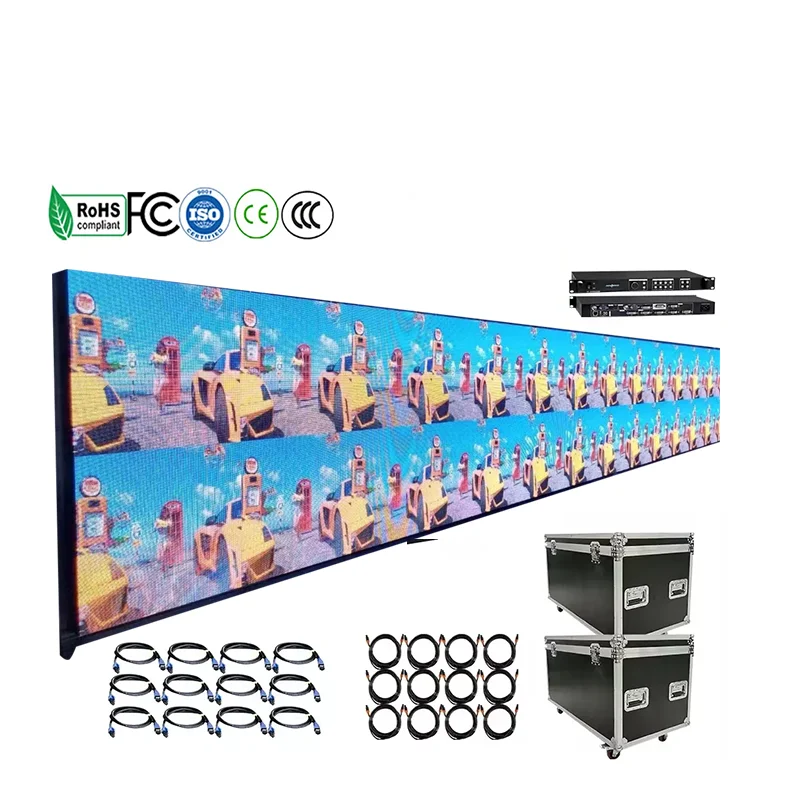 Outdoor Waterproof LED Rental Screen. P3.91 Chip-level High-definition Video Wall Panel. Rental Display. Stage LED Screen.