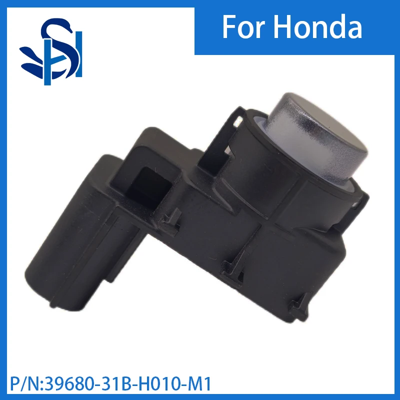 Sensor de aparcamiento PDC, Radar de Color plateado oscuro para Honda, 39680-31B-H010-M1