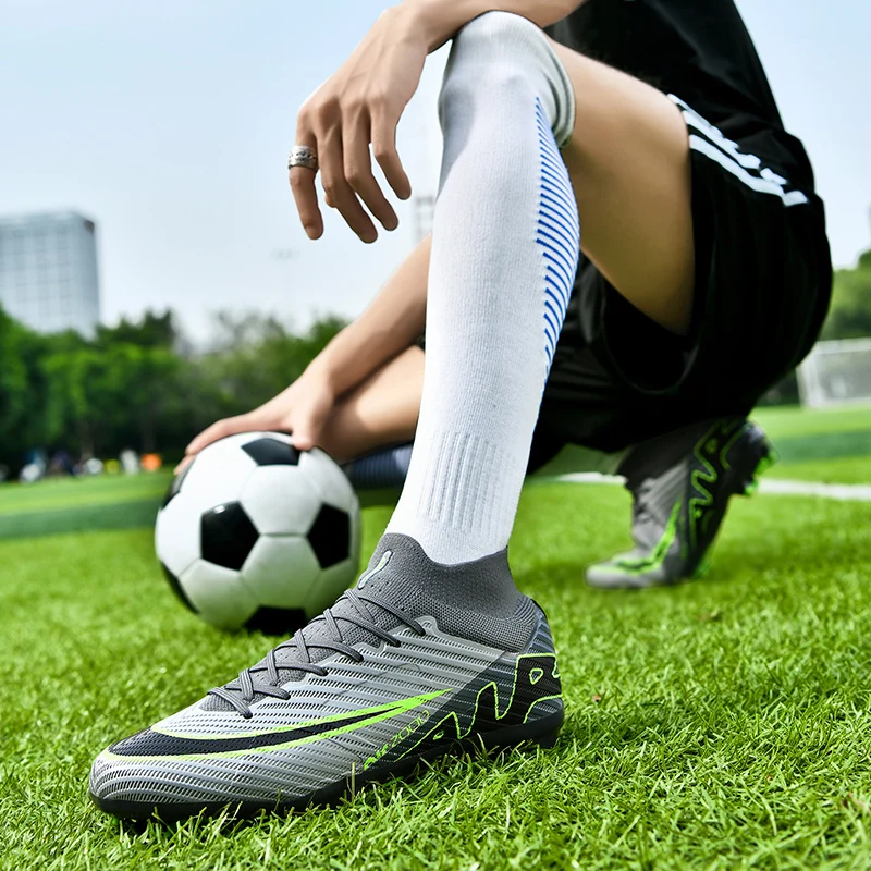 

Мужские футбольные бутсы TF/FG, профессиональные футбольные бутсы, бутсы Society, быстрые бутсы для футбольного поля в помещении, тренировочные кроссовки для травы, матч