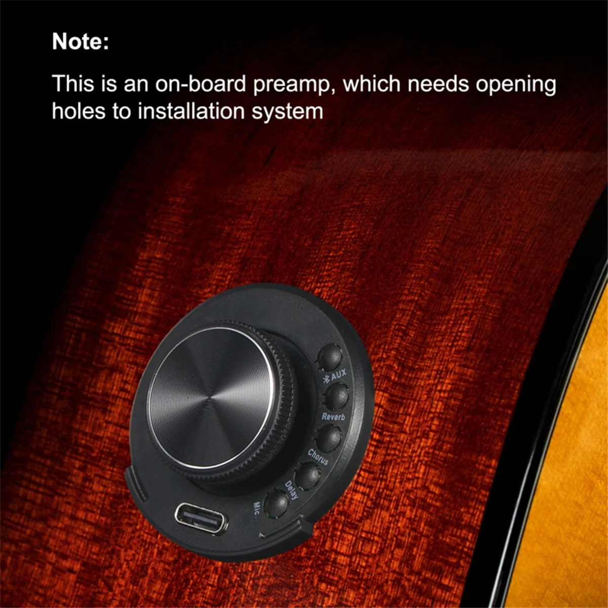 S1 共鳴ピックアップ 同一周波数振動 オンボード Pre-SFT ギターアンプシステム 残響コーラスディレイ