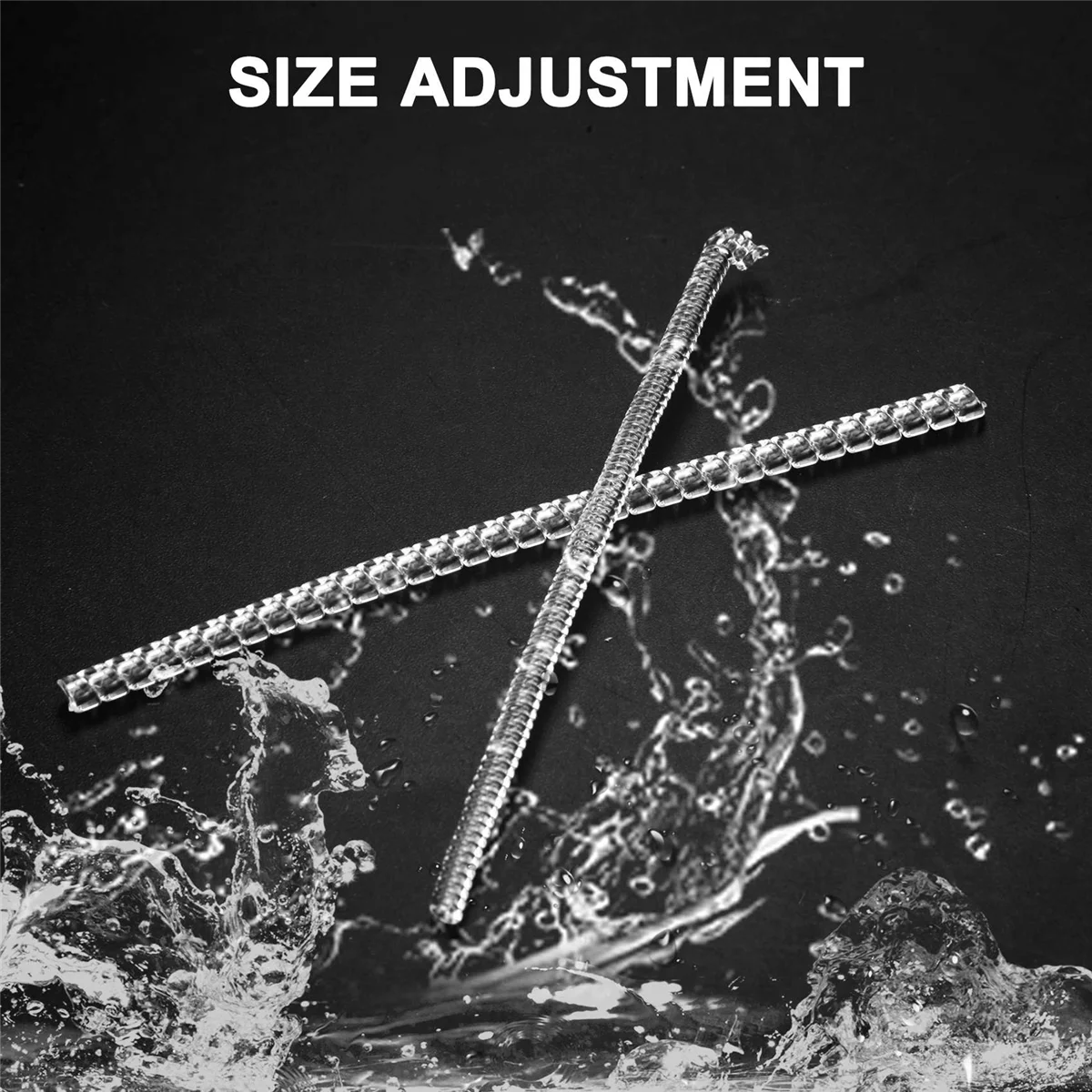 ACKOR Ring Size Adjuster for Loose Rings Invisible Ring Guard Clip Transparent Silicone Sizer Tightener Resizer 4 Sizes