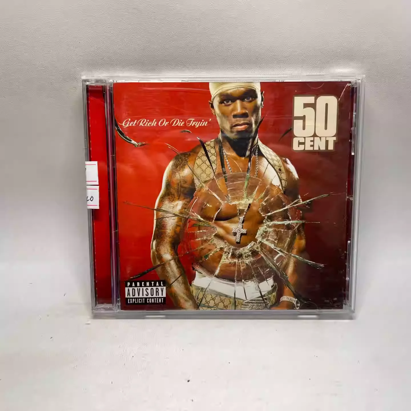 

Classic Gangsta Rap/East Coast Hip-Hop Album 50 Cent Music CD Get Rich or Die Tryin' Cosplay Walkman Car Soundtracks Box Gifts