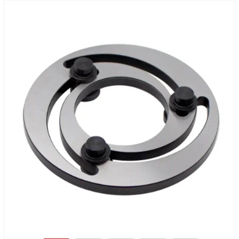 5 Inch Hydraulic Three-jaw Chuck Claw Trimmer Forming Ring Hydraulic Chuck Claw Boring Device Standard High Precision 0.005