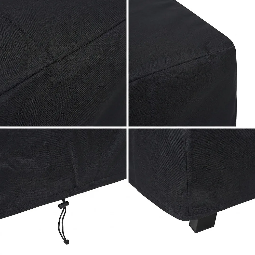 Waterproof 420D Oxford BBQ Cover For Plancha Grill 2 Burner Griddle Rain UV Easy Clean Outdoor Garden Accessories
