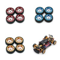 Wltoys K989 K969 284131 284010 1/28 RC Remote control car accessories Metal hub drift tires