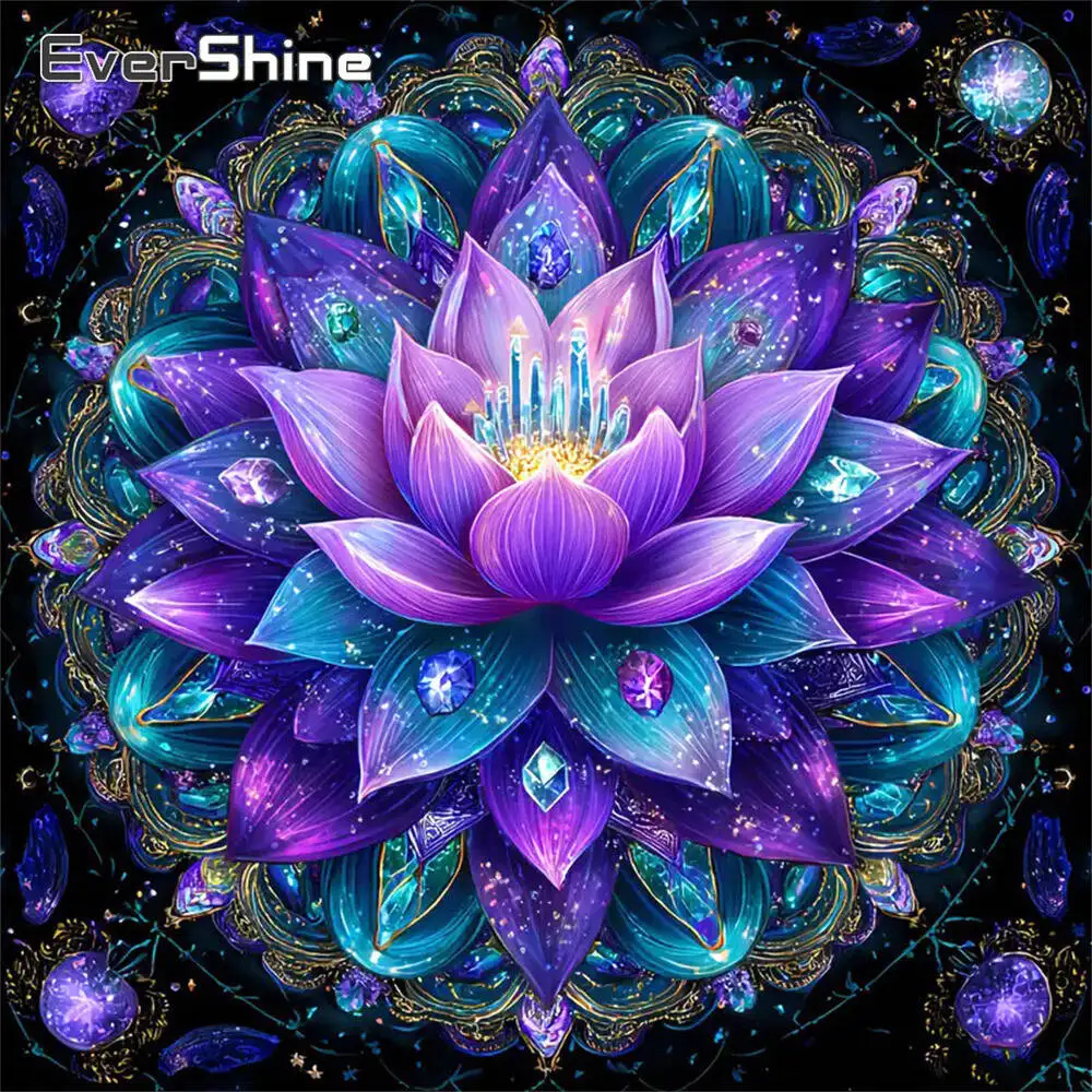 Evershine Diamant-Gemälde, Hund, Tier, Cartoon, komplett, quadratisch, rund, Diamant-Mosaik, Badezimmer, DIY-Bastelset, Heimdekoration