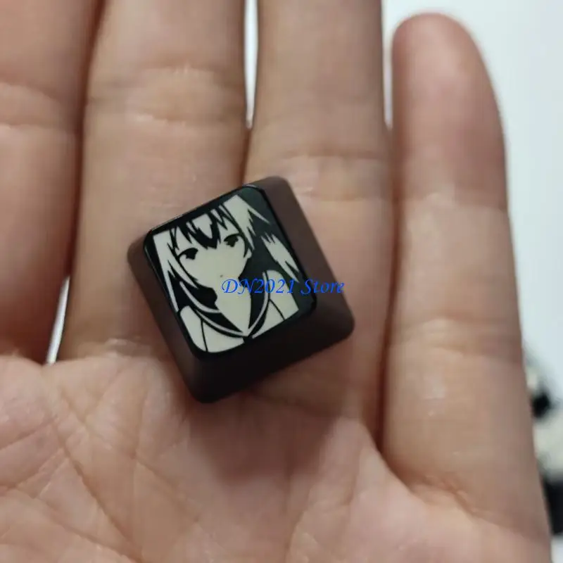 F3KE Cartoon OEM Profile ABS Plastic Keycaps Pack Of 12 For Keyboards Upgrades