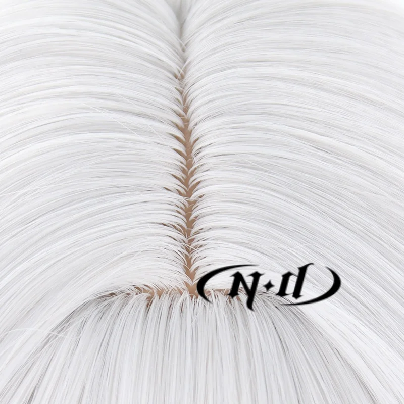 شعر مستعار تأثيري الثاني ، حلم بانج أنيمي! شعر اصطناعي قصير مع الانفجارات ، إنه ميجو ، رانا كانامي ، فضي ، أبيض ، قصير ، لطيف ، محاكاة فروة الرأس