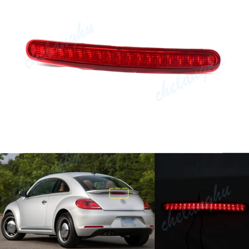 

Светодиодный стоп-сигнал высокого уровня для VW Bettle 2012 2013 2014 2015 2016 2017 2018 2019 Третий стоп-сигнал Автомобильные аксессуары 5C5945097B