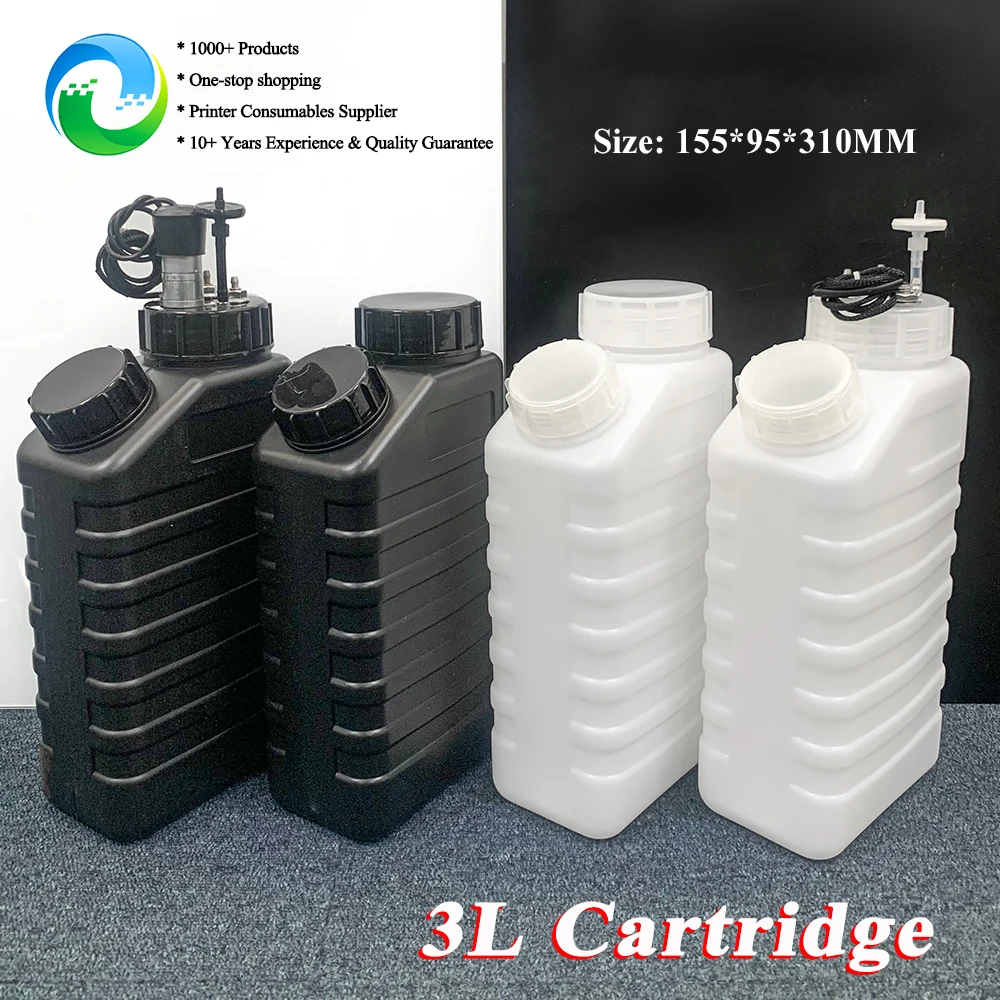 

XXZY 3L Ink Cartridge Eco Solvent Printer UV Machine Continuous Ink Supply System Cartridge 3000ml