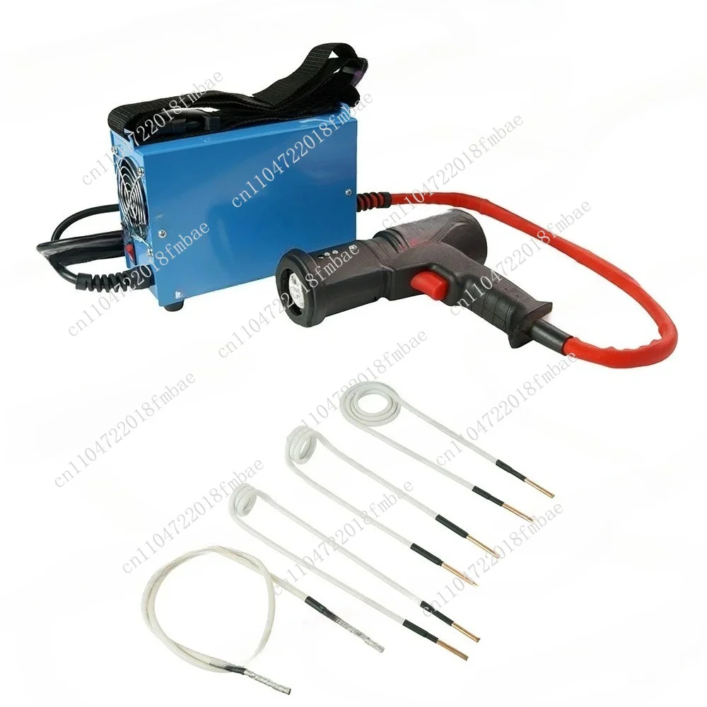 Induction Heater 1500W Demolition Bolt Heater Tool Kit for Car Repair with 4 Coils 220V AC for Bearing Removal