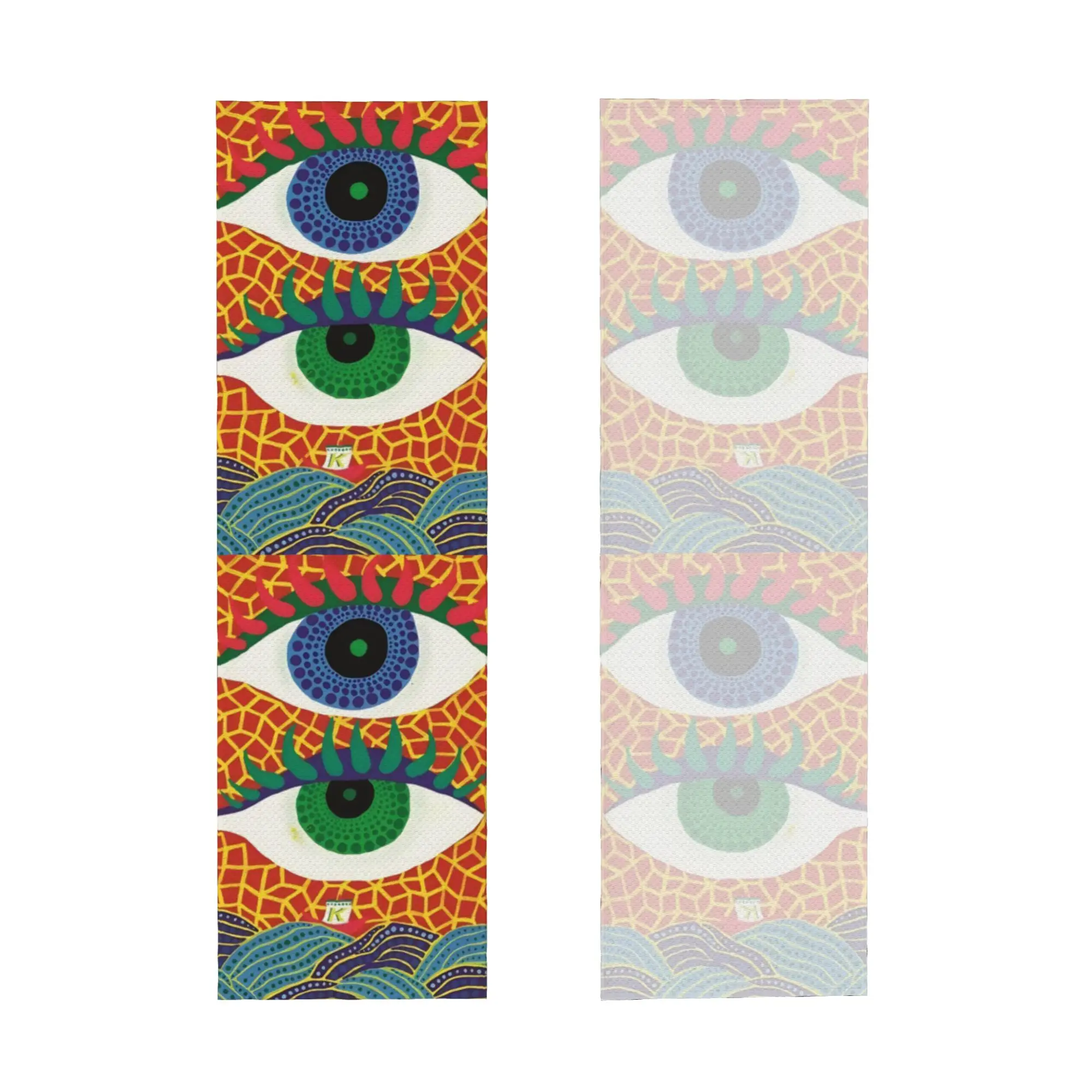 Cold Exercise Towel Yayoi Kusama Abstract Pumpkin Beach Sports Yoga Towel Camping Towel Refreshing Sports Scarf Face Towels