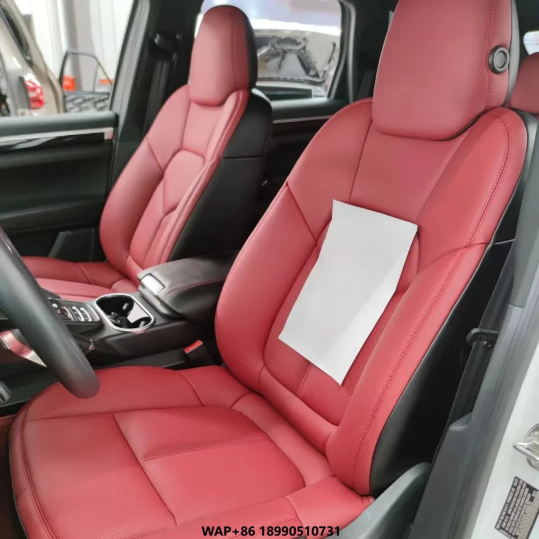 

Car Seat Cover Cushion Protect for porsche Cayenne Auto Kits Styling Accessories