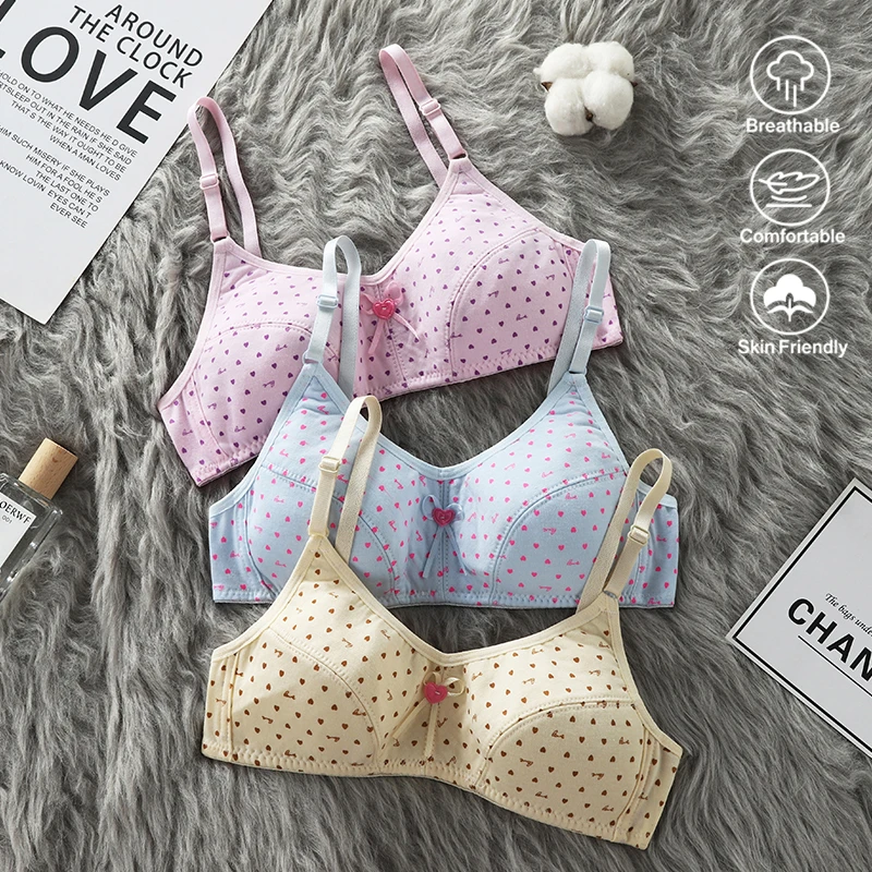 Cross-border wholesale girls' sports bras for high school and middle school students in the developmental stage, child's underwe