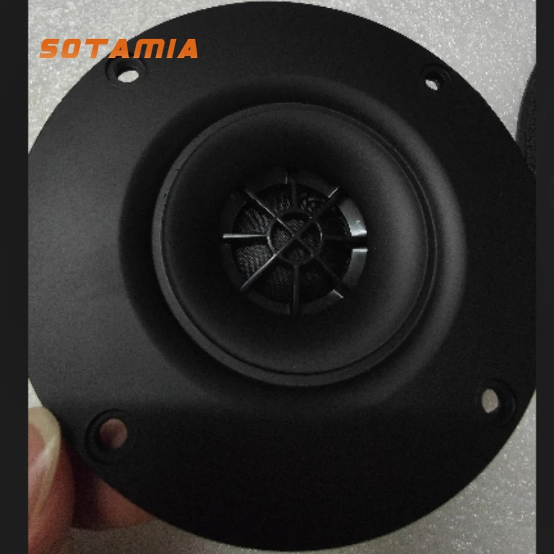 SOTAMIA 1 PCS 4 Polegada Tweeter de Filme de Seda 4 Ohms 20 Watts Diâmetro Externo 103mm Ímã de Rubídio Tweeter Sistema de Som de Home Theater