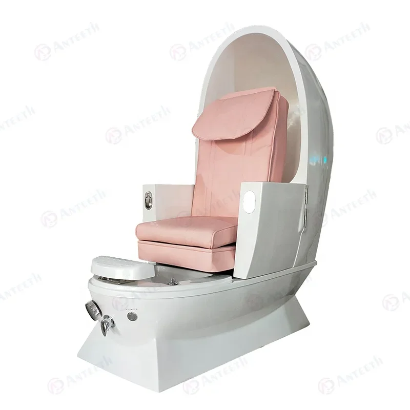 Customize Color Reclining Pedicure Chair Backrest With Massage Nail Equipment And Tools Beauty Salon Equipment