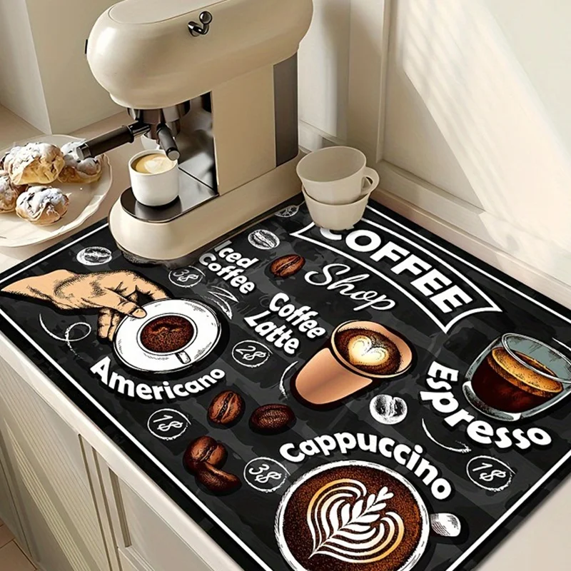 Coffee Bar Drying Mat 1