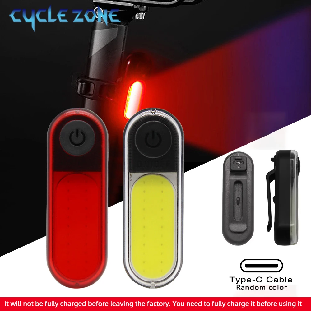 

Задние фонари для велосипеда, красный, белый цвет TYPE-C, перезаряжаемый задний фонарь для велосипеда, MTB, дорожный велосипедный фонарь, предупреждающие задние фонари для ночной езды