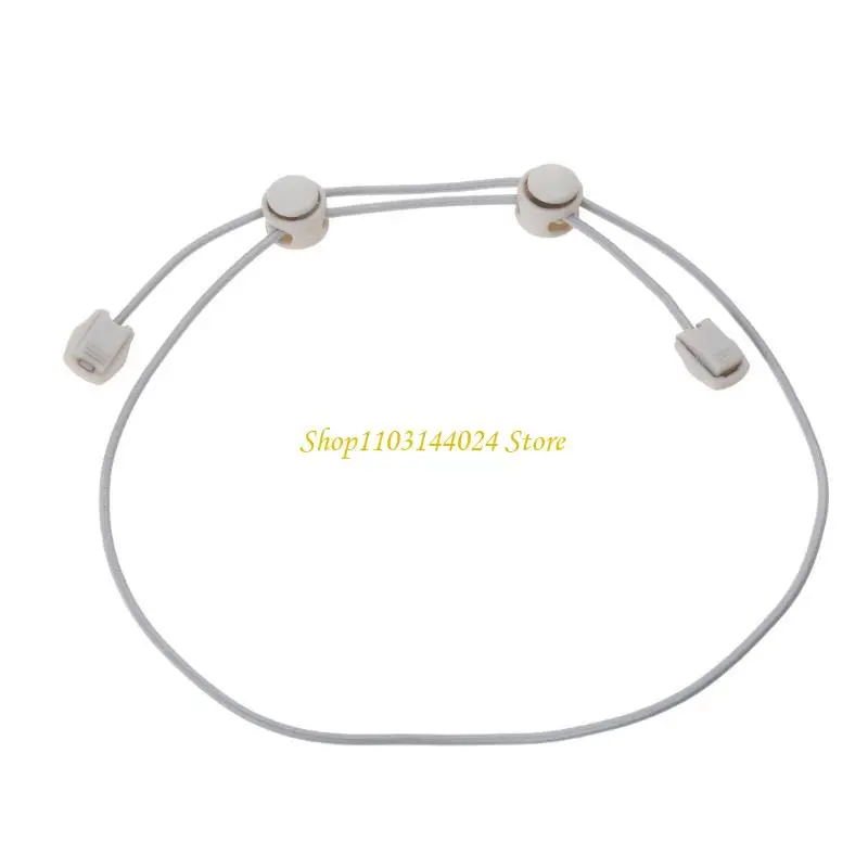 N5KE 셔츠 커팅 테이프 자르기 턱받이 탄성 스트랩 조정 변환 탑 스타일 도구