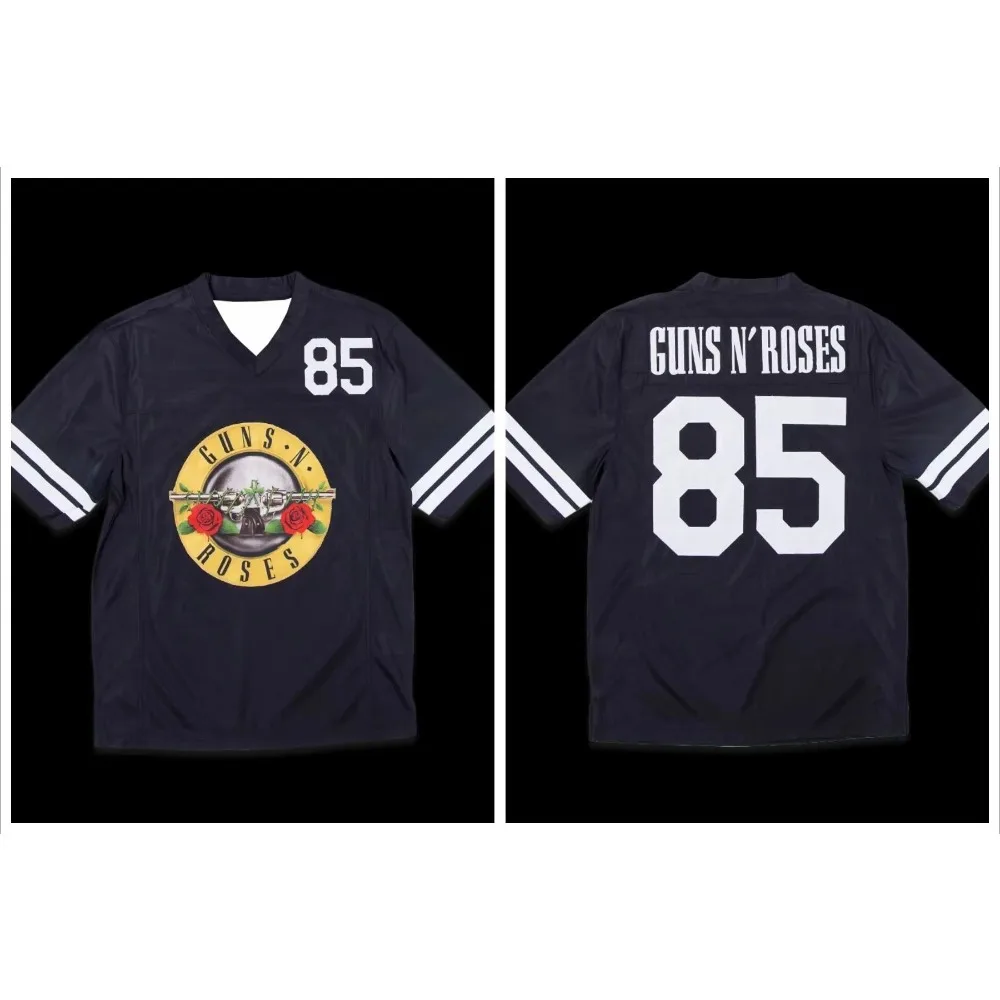 Guns N' Roses World Tour 2026 85 Classic Jersey for Men Women Quick Dry Breathable Y2k Fan Summer Sports Short Sleeve T-shirt
