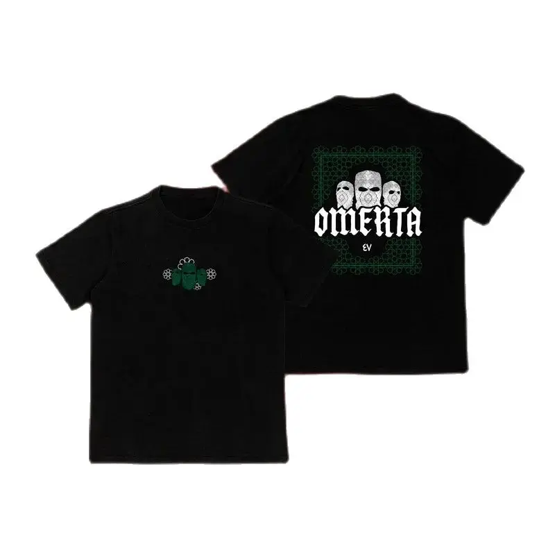 OMERTA Boxing Fans Men's T Shirt Summer Breathable Jersey Cotton Sportwear Men Short Sleeve Tops Clothing Kids Girls T-shirt