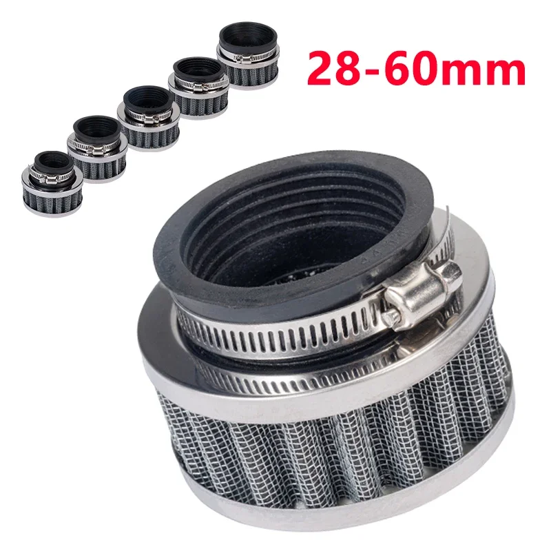 2ps Motorcycle Air Filter High Flow Universal ATV Pit Dirt Bike Sports Intake for Honda Kawasaki Yamaha 50mm Moto Air Filter