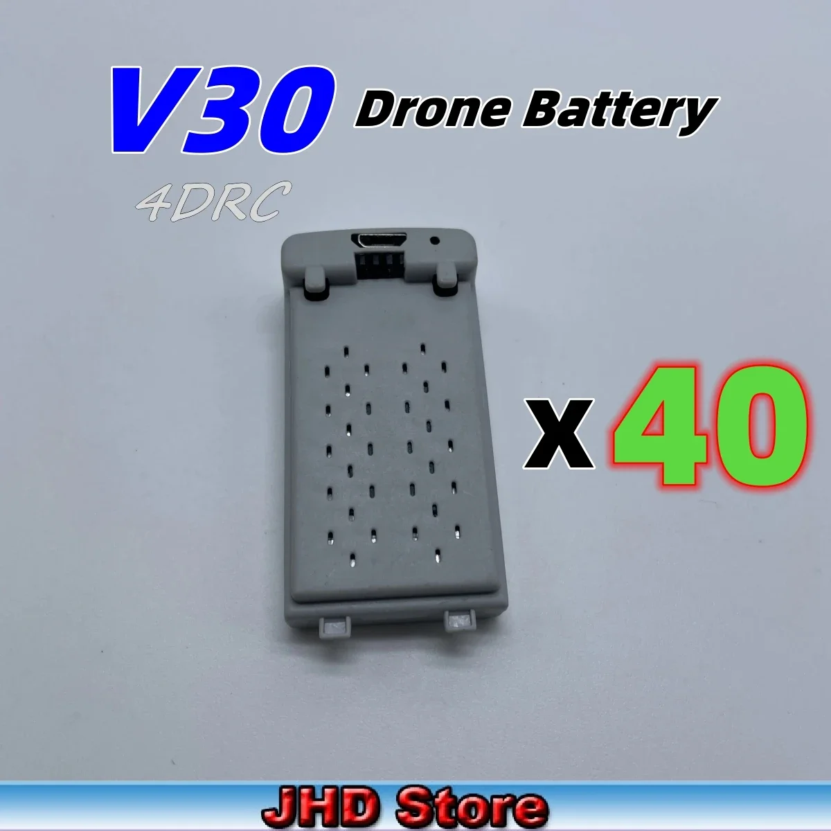 JHD Original 4DRC V30 Battery Drone Original 3.7V 1000mAh 4D-V30 Battery V30 Drone Battery Wholesale