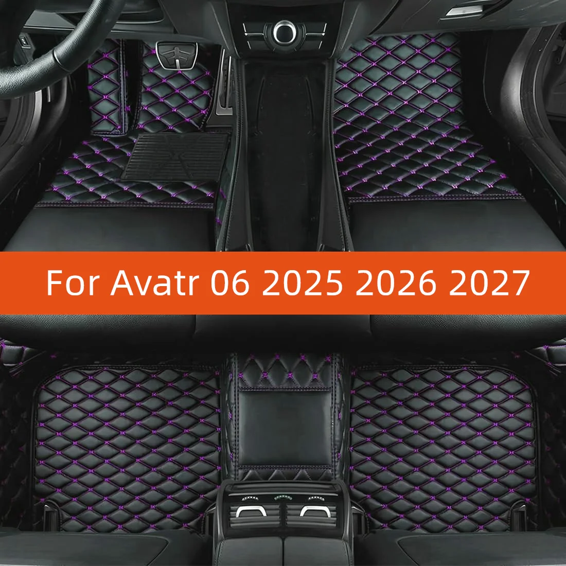 

Custom Leather Car Floor Mat For Avatr 06 2025 2026 2027 Car Mat Interior Accessories