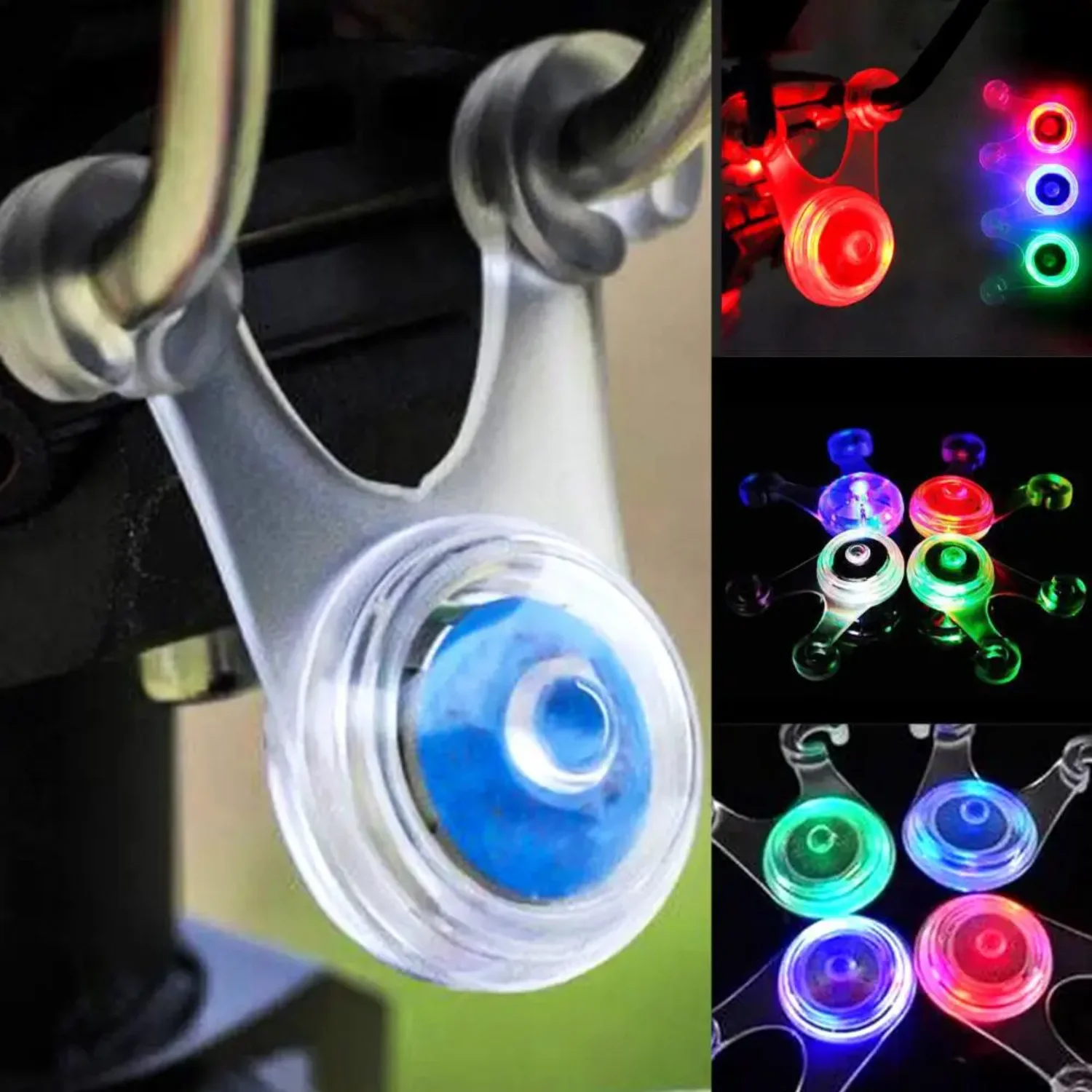 Bicycle Seat Tail Light Bike Hanging Safety Warning Lights Cycling Seat Back Super Flashing Lamp Outdoor Backpack Hanging Lamp