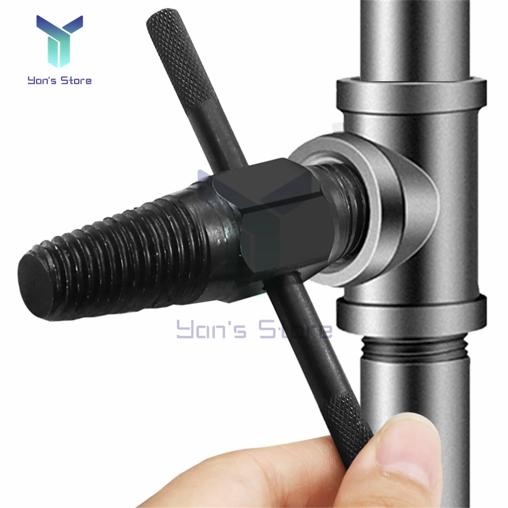 4 "6" Double Head Tap วาล์วสกรู Extractor ชุดก๊อกน้ำ Remover เครื่องมือเสียลวดท่อ Bolt สกรูหักเครื่องมือกำจัด