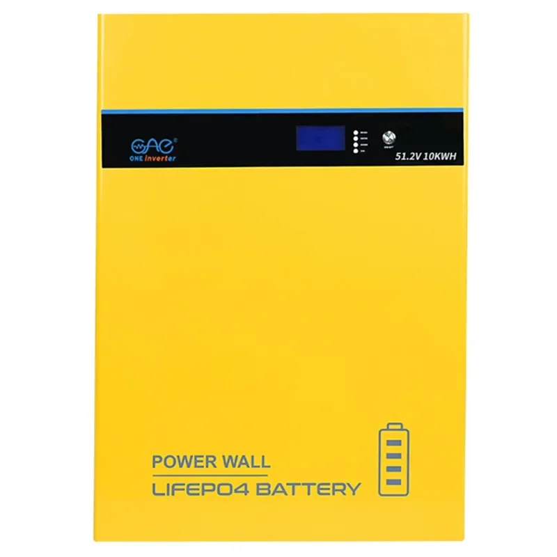 2023 New Products Wall-mounted 48v 51.2v 5kwh 200 Ah Lifepo4 Batteries Lithium for Solar System Home Energy Storage System