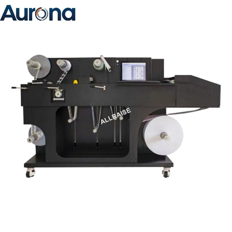 【Industrial】Automatic All In One Label Making Machine Roll To Roll Label Processing Machine Digital Printing Slitting Laminating