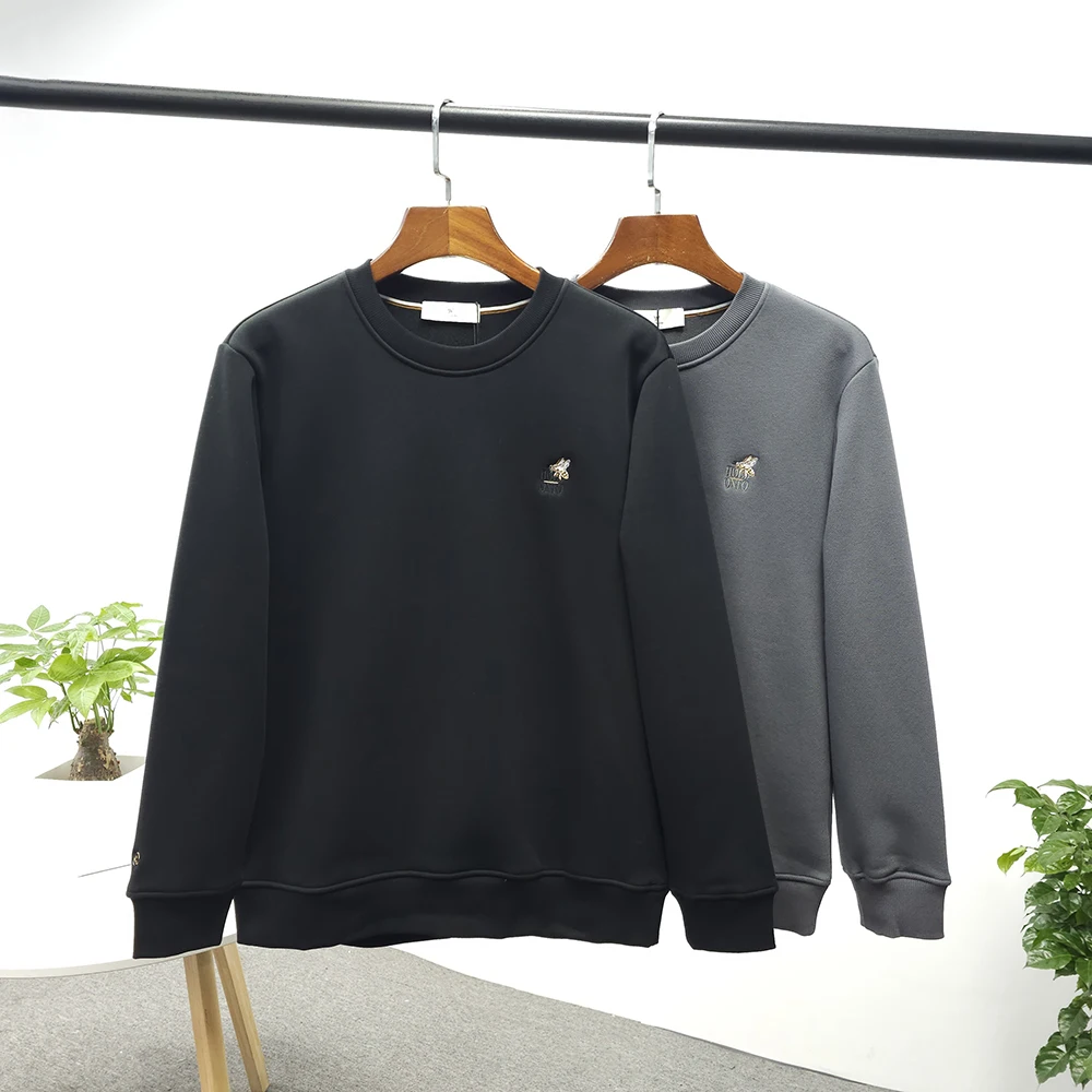 

Мужская толстовка Thiened Fce с круглым вырезом, вышивкой, зимняя, повседневная, модная уличная одежда, молодежная, с длинными рукавами...