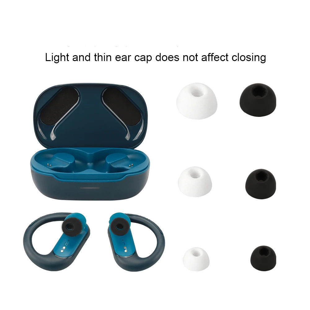 For JBL ENDURANCE PEAK3 earbud covers silicone earcups ENDURANCE PEAK 3 ear caps Bluetooth headset accessories