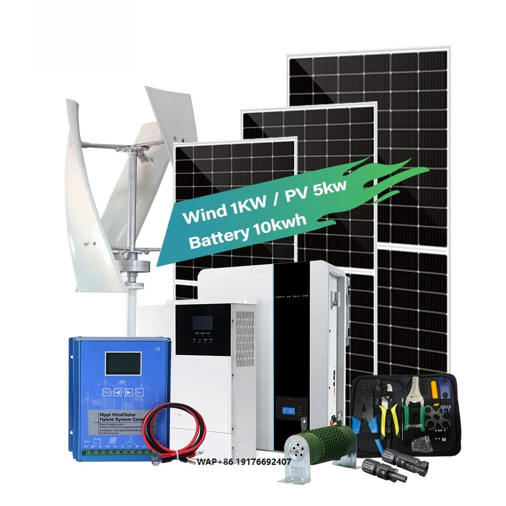 HT New Arrivals Solar and Wind Turbine Hybrid Power Generation on and Off Grid Hybrid Solar Energy System