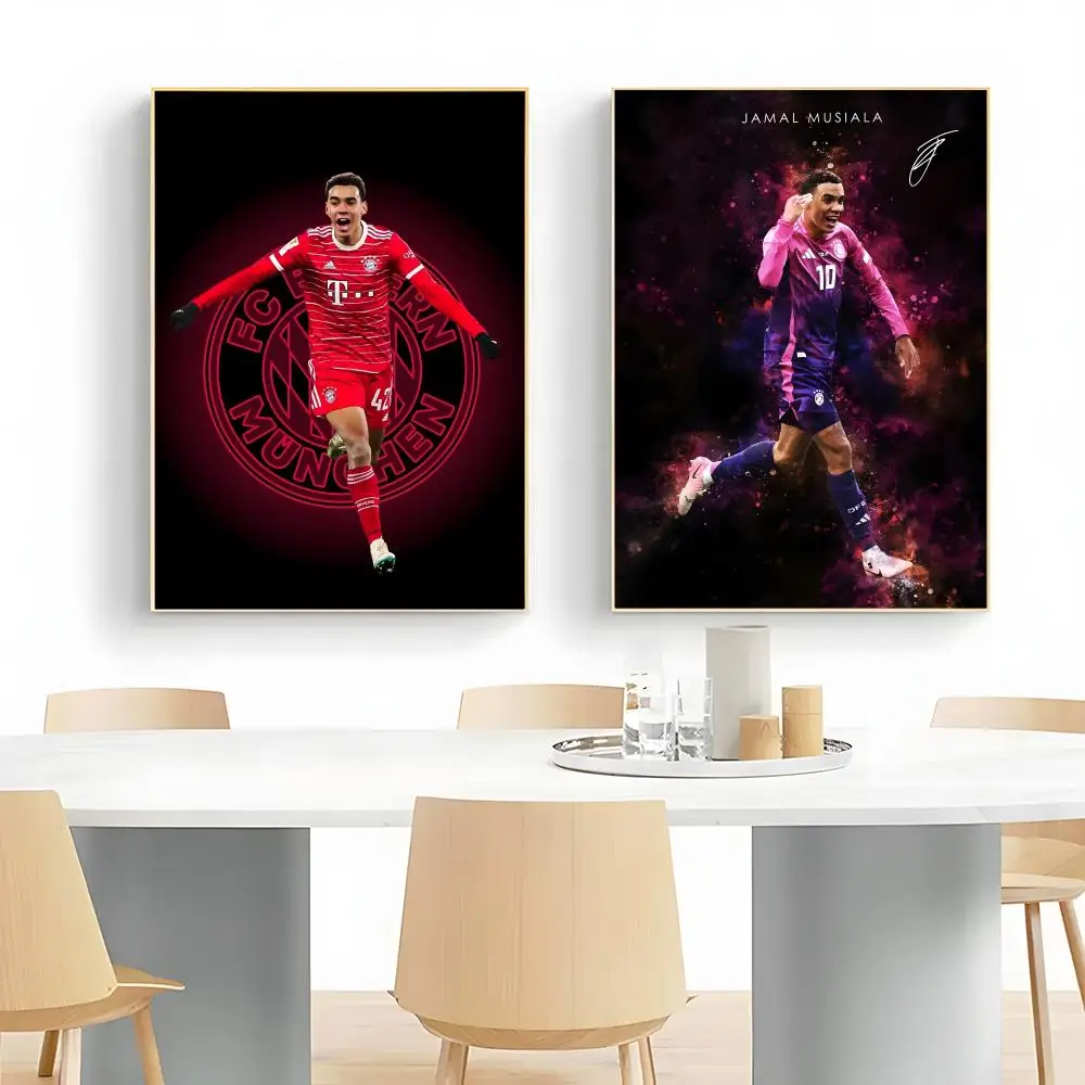 Dynamic Jamal Musialas Poster Wall Art Print Poster Decorative Mural Home Decor Gift Unframed