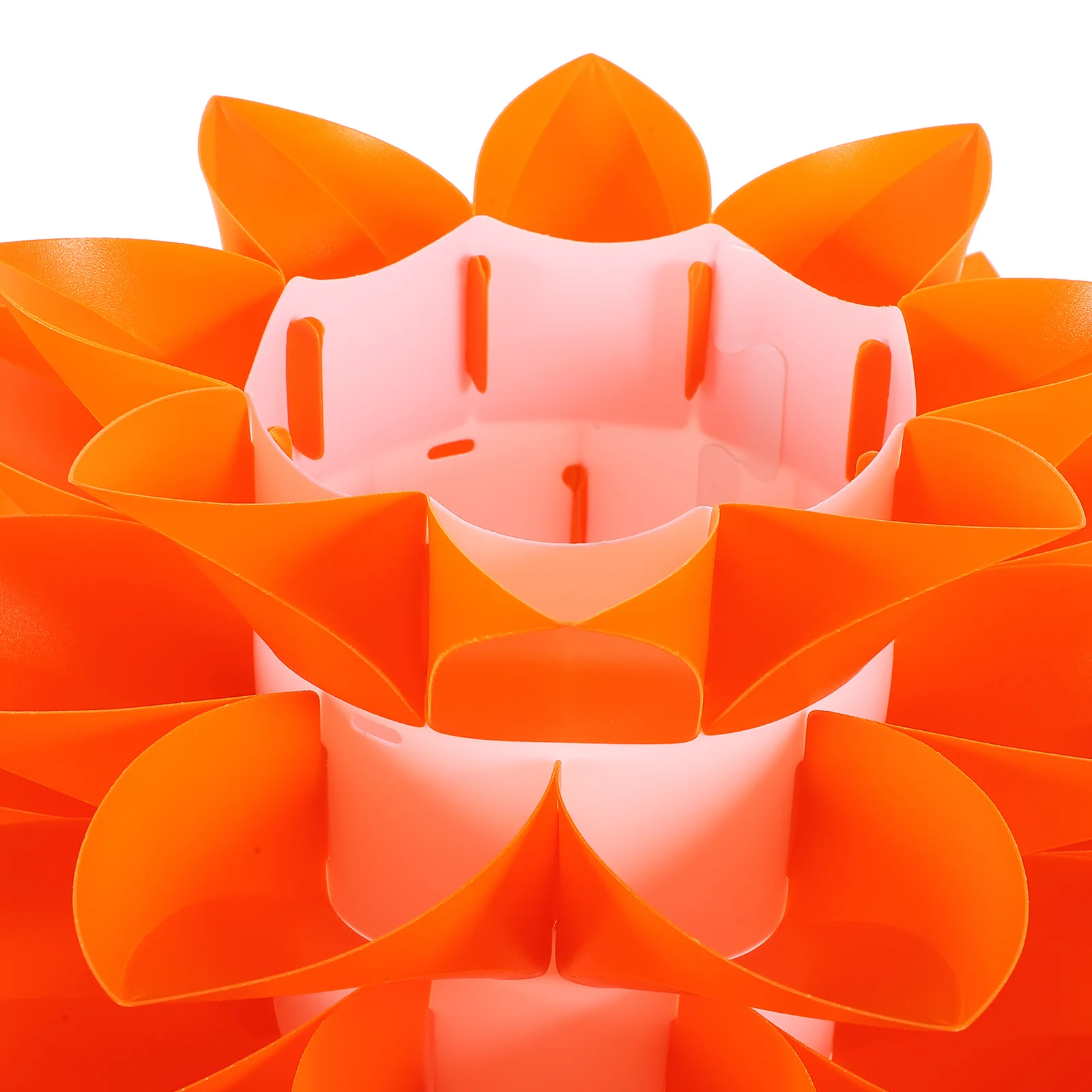 

Plastic Lamp Shade Diy Lotus Chandelier For Living Room Bedroom Office Modern Pendant Light Puzzle Decorative Ceiling