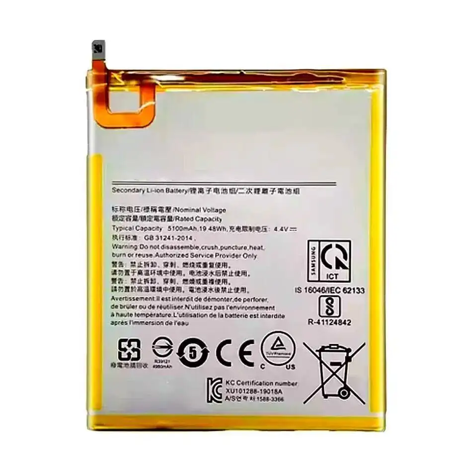 EB-BT550ABE EB-BT355ABE EB-BT515ABU 4000-7800Mah لسامسونج غالاكسي تبويب A T290 T295 7.0 8.0 9.7 10.1 2016 2019 بطارية الجهاز اللوحي