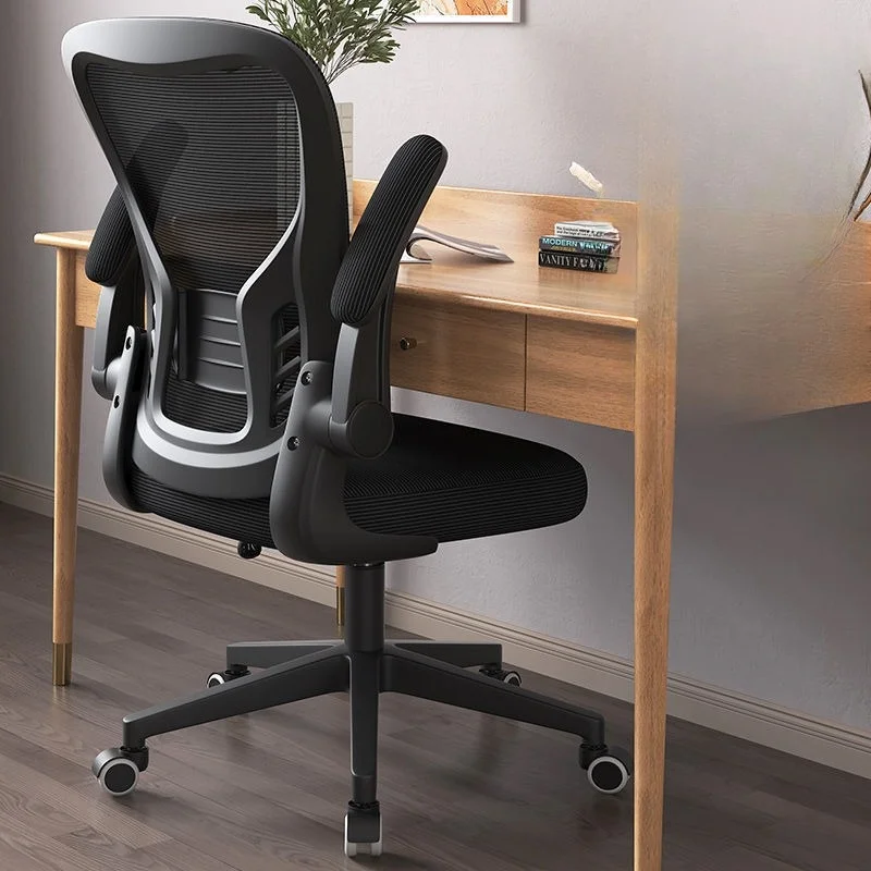 

Офисное кресло из нейлоновой сетки, розовое, милое, высококачественное, импортное, эргономичное, с функцией вращения, для работы дома