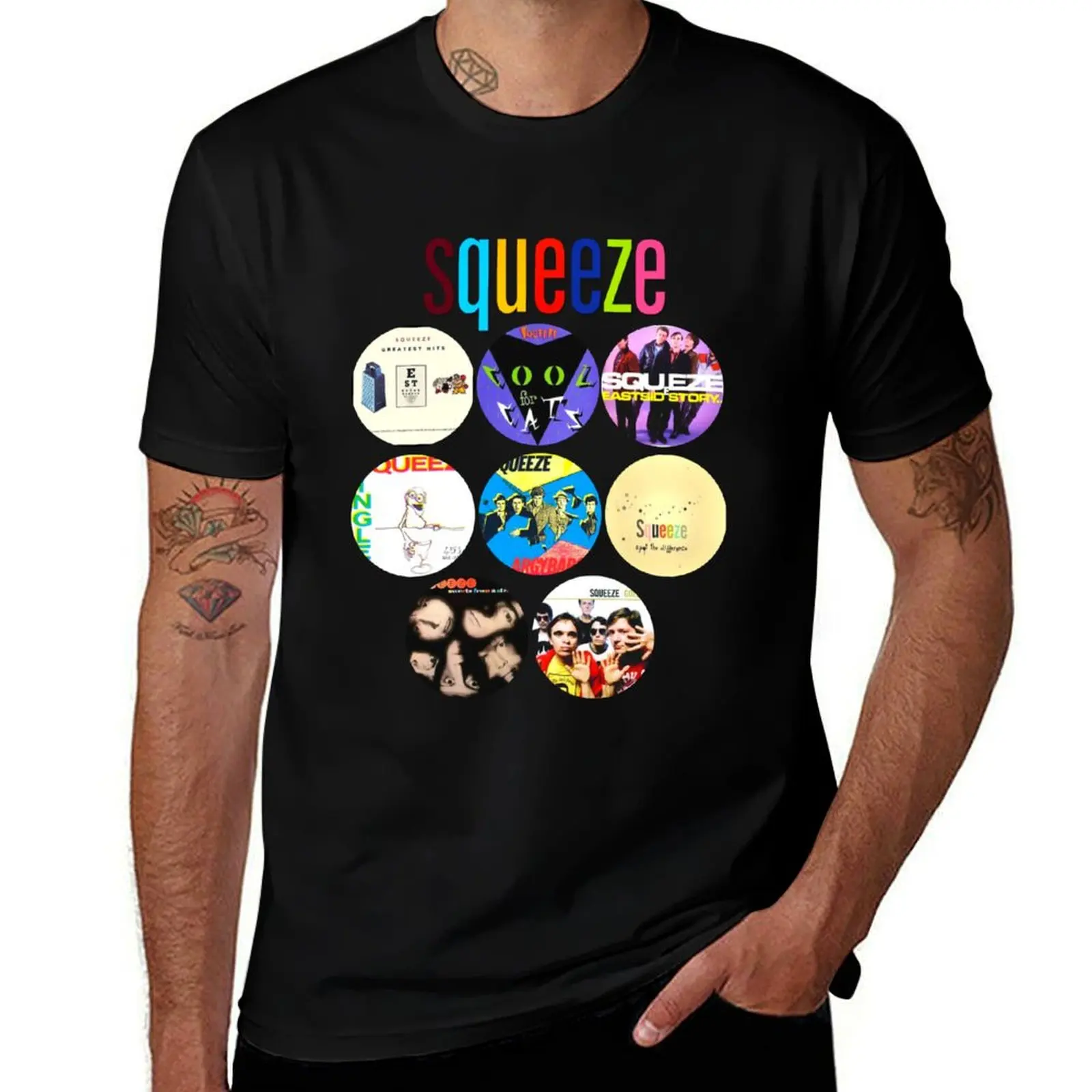 Squeeze Band Essential Shirt Sticker Squeeze Band Hoodie T-Shirt Quick Dry Light Sports T-Shirt