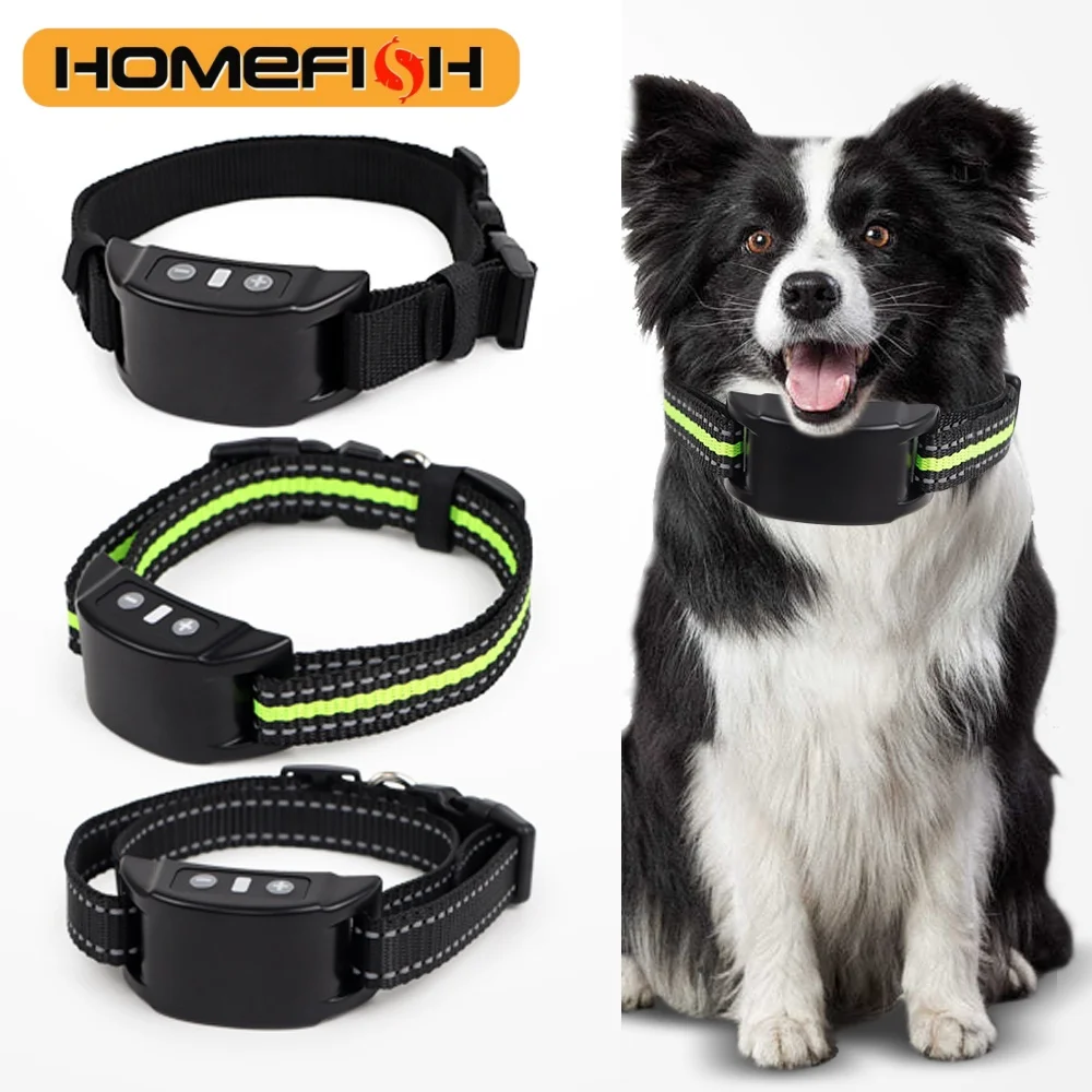 Collier anti-aboiement automatique pour chien, collier électrique pour chien, collier anti-aboiement à ultrasons, collier de choc pour chien, clôture pour chien, dispositif anti-aboiement