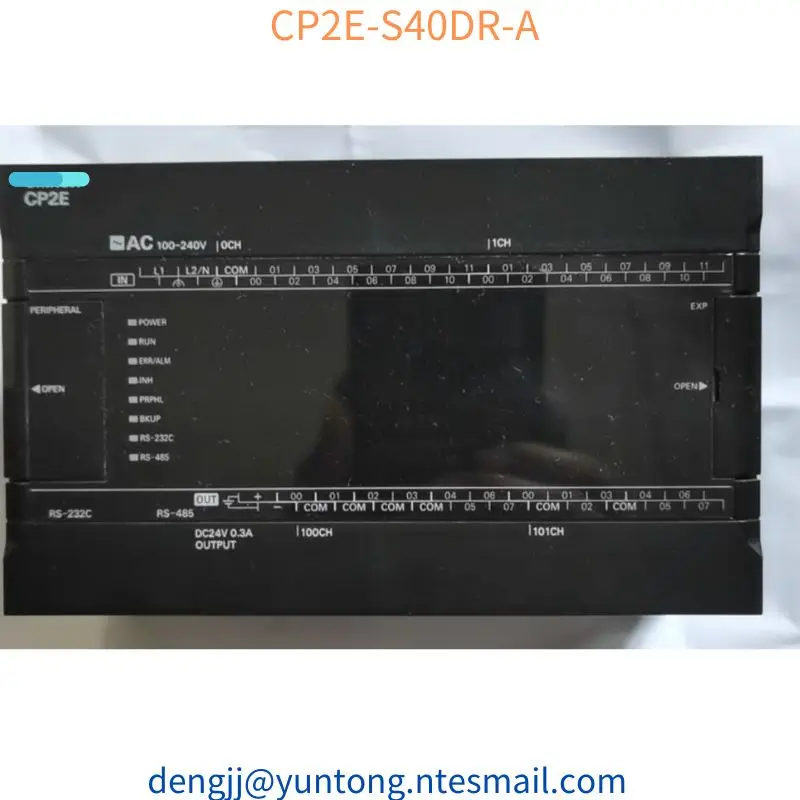 

CP2E-S40DR-A programming controller, brand new, original, genuine/second-hand, tested in good condition and shipped quickly